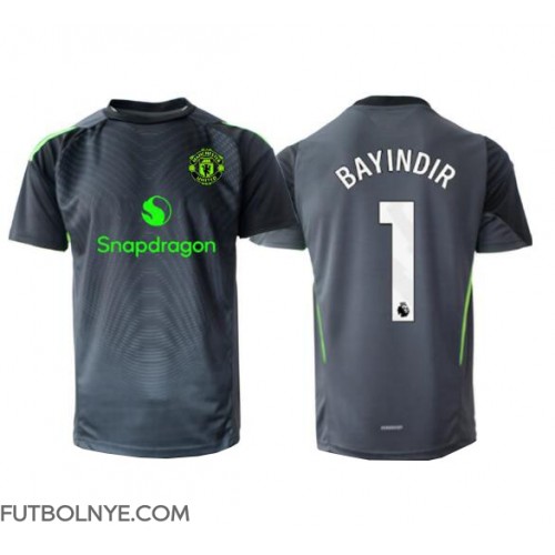 Camiseta Manchester United Altay Bayindir #1 Portero Visitante Equipación 2025-26 manga corta